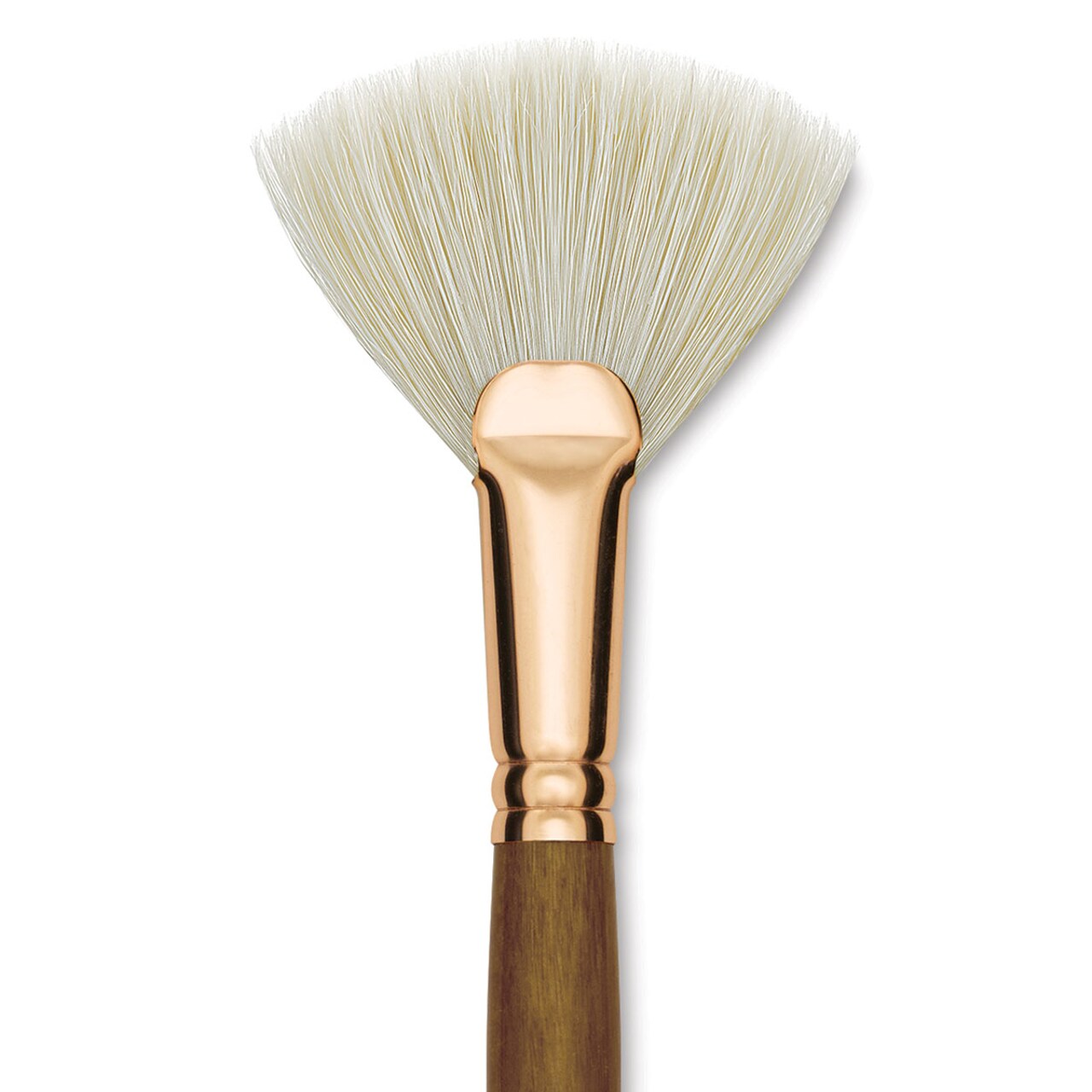 Princeton Best Natural Bristle Brush - Fan, Long Handle, Size 12